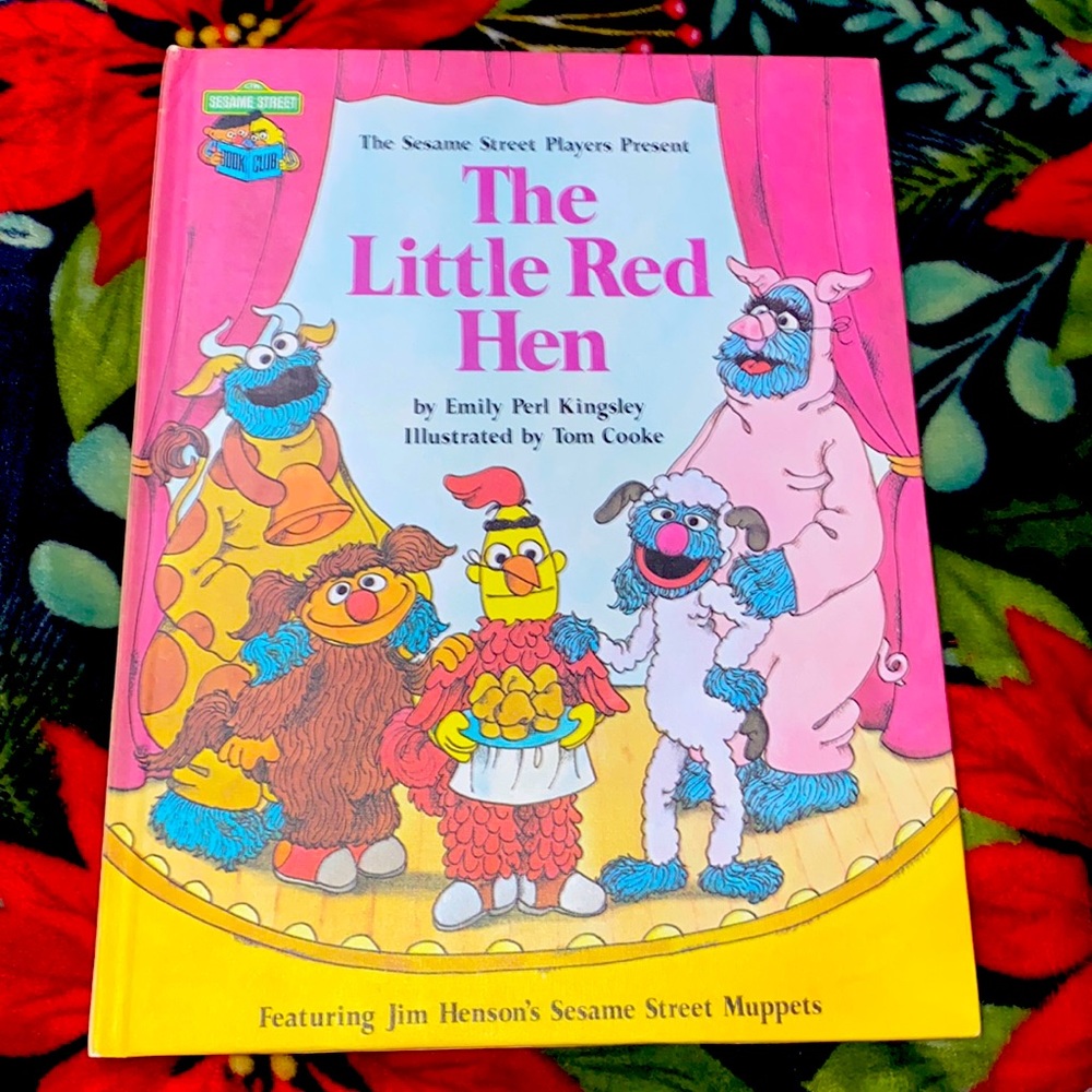 The little red hen sesame vintage book 1981